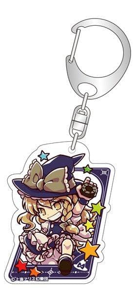 [New] Touhou Project Jumping out! Acrylic Keychain Part2 Marisa Kirisame / Aquamarine Release Date: April 30, 2017
