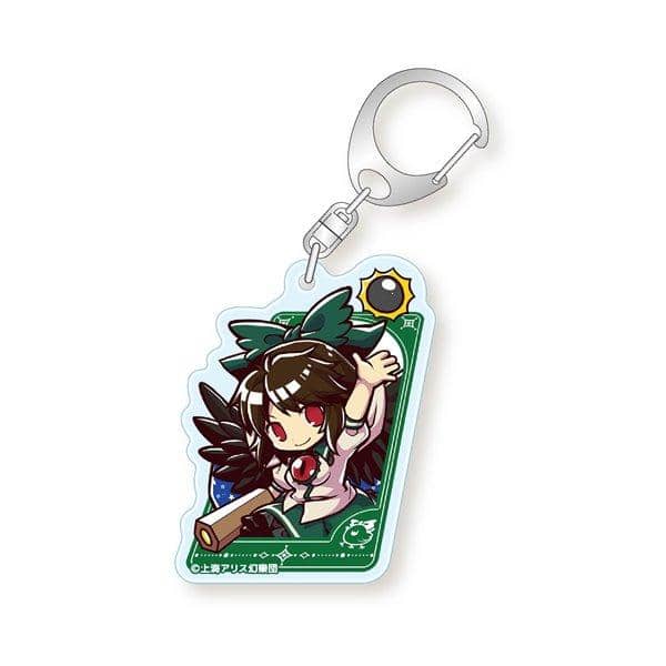 【新品】東方Project 跳出風格！亞克力鑰匙圈 Part4 靈烏路 空 / 藍寶石 發售日:2017年09月30日