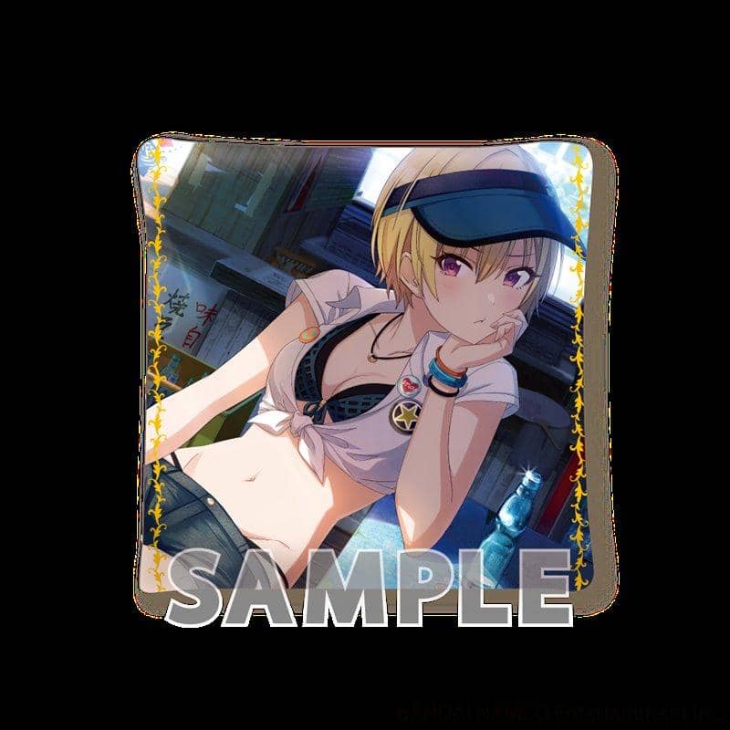 [新品] THE IDOLM@STER 闪亮彩色靠垫套 西城树里 / 海蓝宝石 发售日期：2019 年 4 月左右