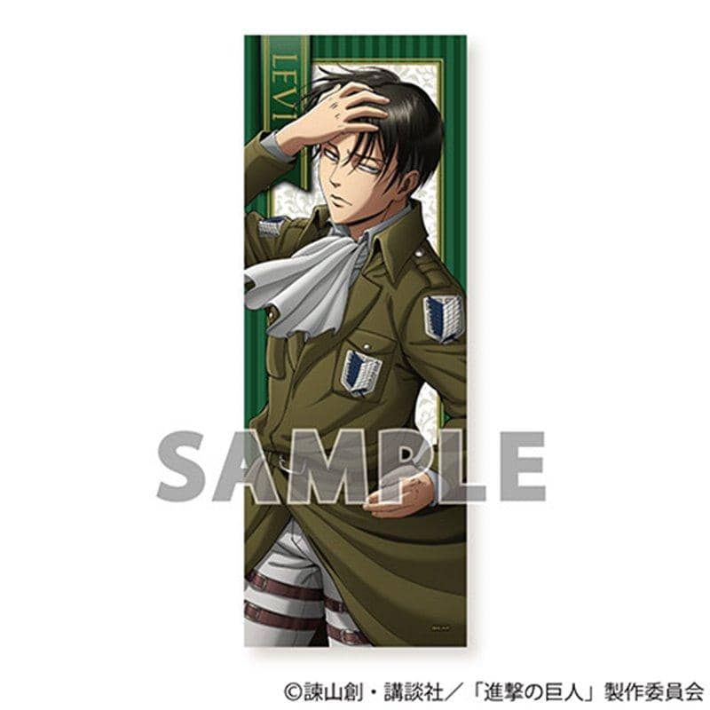 [New] 進擊的巨人 BIG毛巾 利威爾（長大衣） / AQUAMARINE 發售日:2019年07月31日