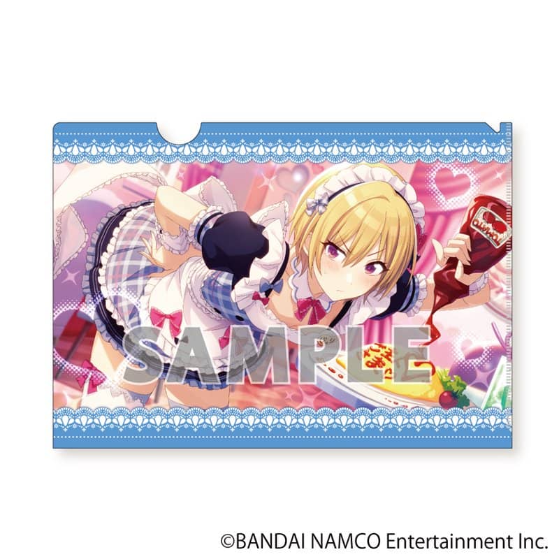 【新品】アイドルマスター シャイニーカラーズ クリアファイルセット 西城樹里&有栖川夏葉 メイドVer. / アクアマリン 発売日:2019年10月31日