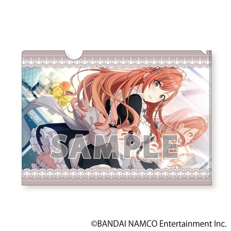 【新品】アイドルマスター シャイニーカラーズ クリアファイルセット 西城樹里&有栖川夏葉 メイドVer. / アクアマリン 発売日:2019年10月31日