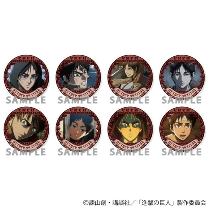 [New] Attack on Titan Trading Can Badge Special Ellen Special Part1 1BOX / Aquamarine Release Date: September 30, 2019