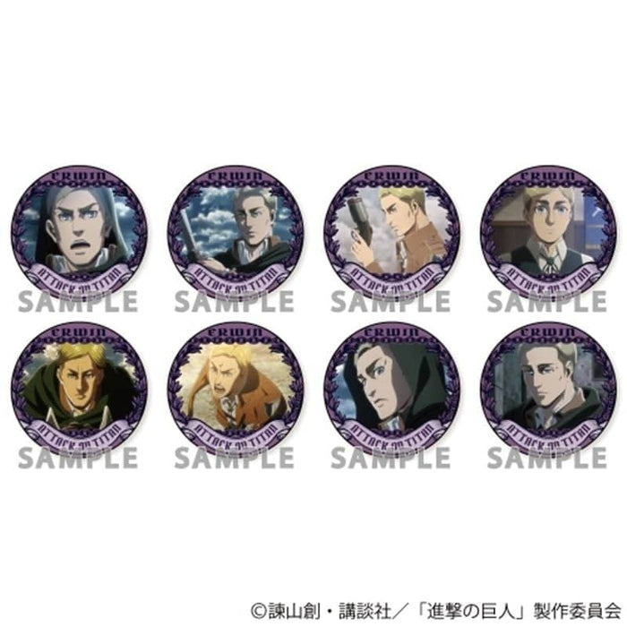 [New] Attack on Titan Trading Can Badge Special Erwin Special Part1 1pcs / Aquamarine Release date: September 30, 2019
