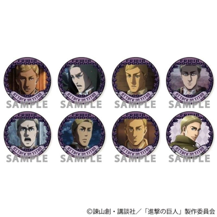 [New] Attack on Titan Trading Can Badge Special Erwin Special Part2 1pcs / Aquamarine Release date: December 31, 2020