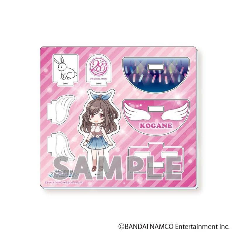 【新品】アイドルマスターシャイニーカラーズ ちびキャラゆらゆらアクスタ 月岡恋鐘私服ver. / アクアマリン 発売日:2019年10月31日