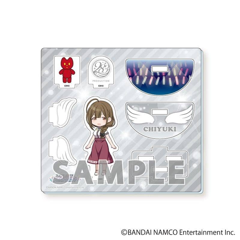 【新品】アイドルマスターシャイニーカラーズ ちびキャラゆらゆらアクスタ 桑山千雪私服ver. / アクアマリン 発売日:2019年10月31日