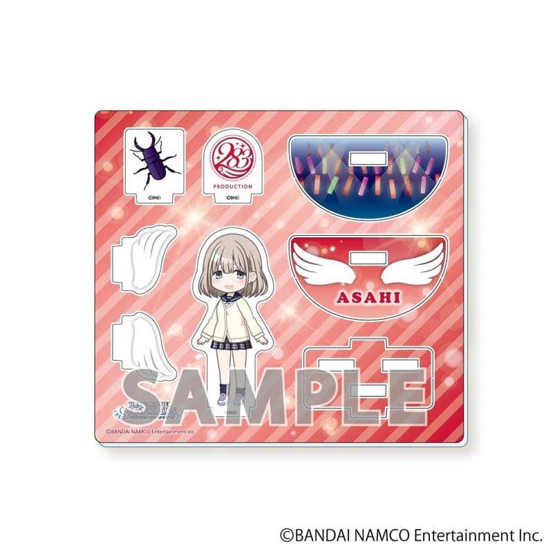 [新] THE IDOLM@STER Shiny Colors Chibi Chara Yurayura Acstar Serizawa Asahi 私服 Ver. / Aquamarine 发售日期：2019 年 10 月 31 日