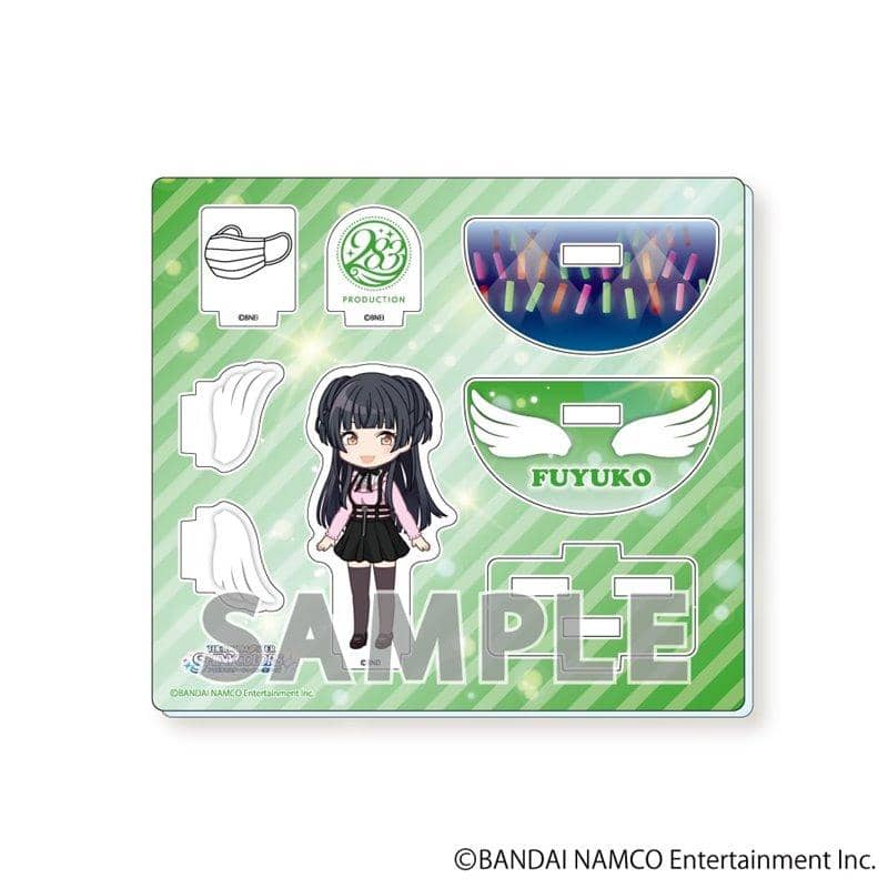 【新品】アイドルマスターシャイニーカラーズ ちびキャラゆらゆらアクスタ 黛冬優子私服ver. / アクアマリン 発売日:2019年10月31日