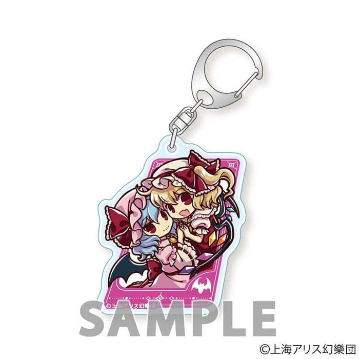 [New] Touhou Project Jumping out! Acrylic Keychain Part6 Remilia & Flandre / Aquamarine Release Date: December 31, 2019