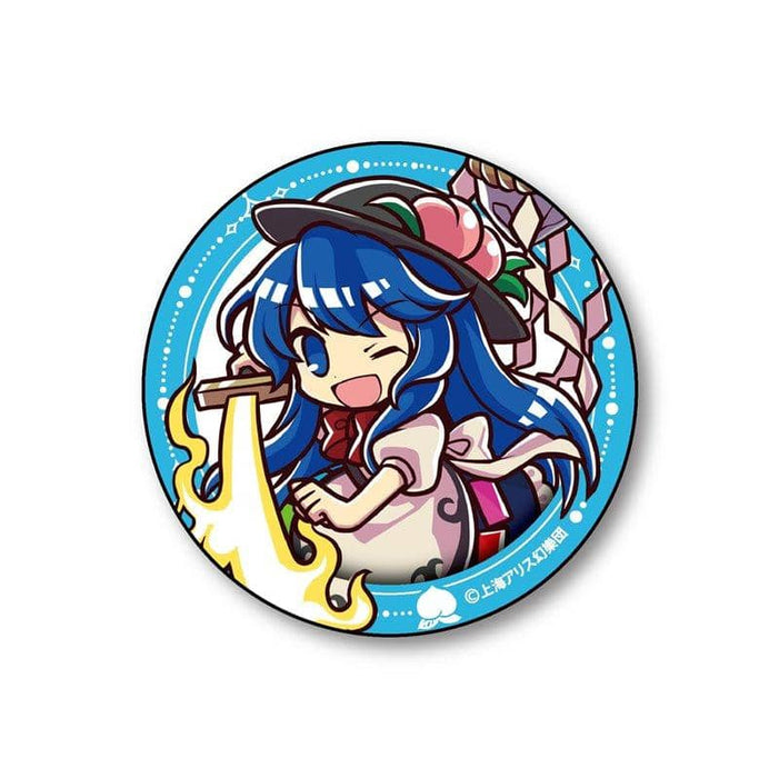 [New] Touhou Project Jumping out! BIG Can Badge Part.2 (Tenko Hinanai) / Aquamarine Release Date: November 30, 2017