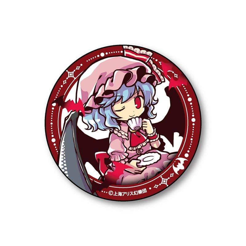 【新品】東方Project とびだすたいる！BIG缶バッジ Part.3(レミリア・スカーレット) / アクアマリン 発売日:2017年12月31日