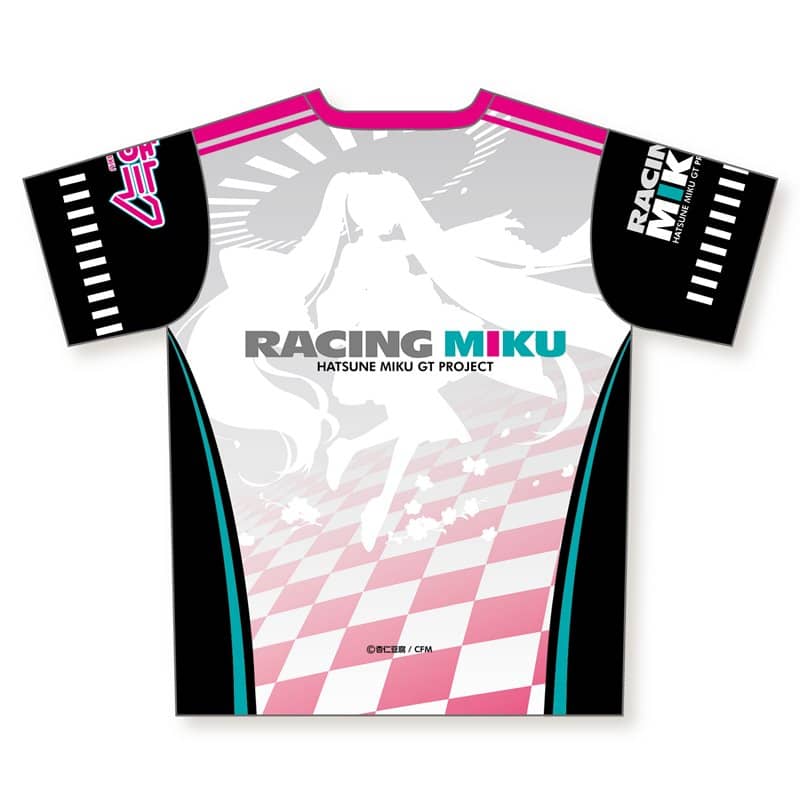 【新品】初音ミク GTプロジェクト フルグラフィックTシャツ　レーシングミク 2019 晴着Ver.　L / アクアマリン 発売日:2020年02月28日