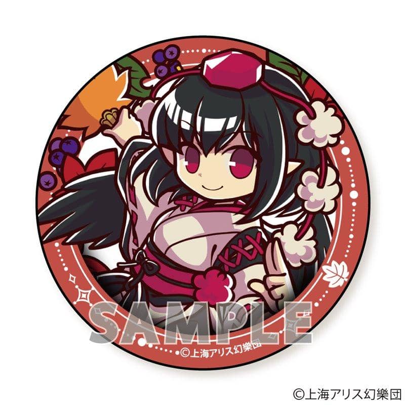 【新品】東方Project とびだすたいる！ BIG缶バッジ Part5 射命丸文 天狗Ver. / アクアマリン 発売日:2020年03月頃