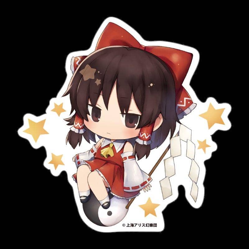 【新品】きゃらとりあ ダイカットステッカー 東方Project 博麗霊夢 / アルジャーノンプロダクト 発売日:2019年05月31日