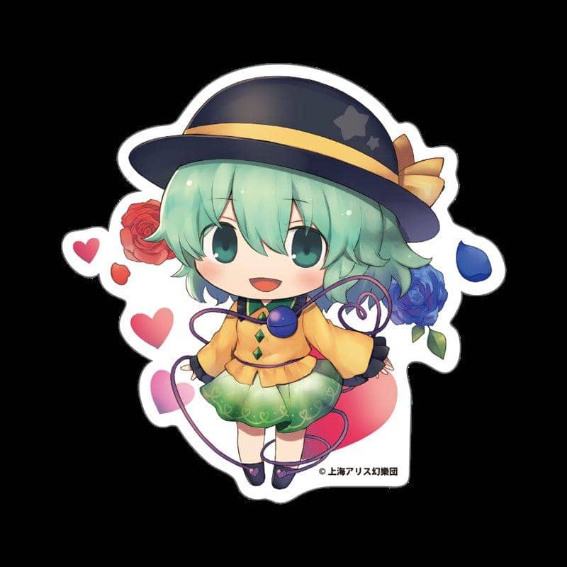 【新品】きゃらとりあ ダイカットステッカー 東方Project 古明地こいし / アルジャーノンプロダクト 発売日:2019年05月31日