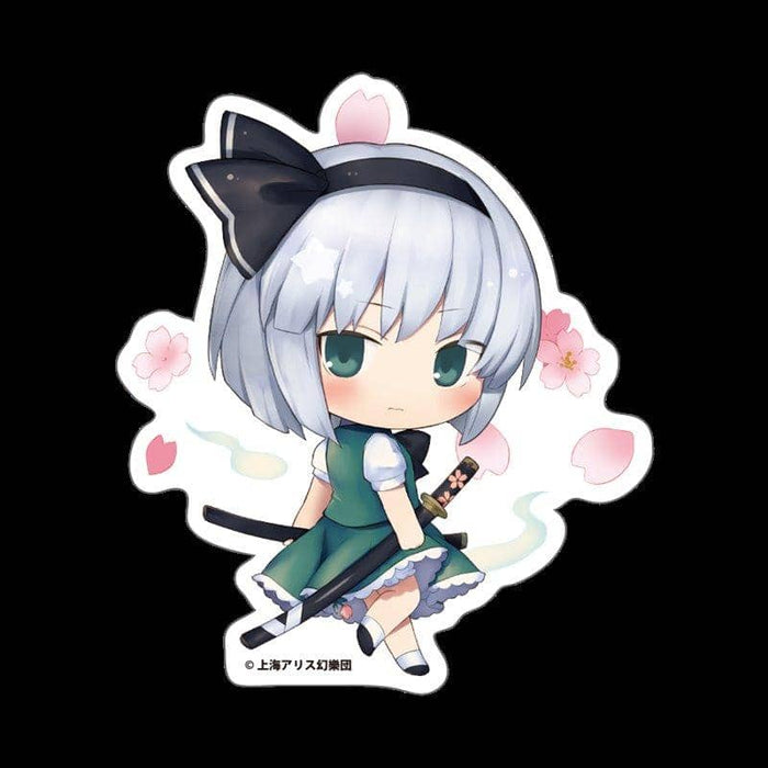 [New] Charatoria Die-cut Sticker Toho Project Tamashii Youmu / Algernon Product Release Date: May 31, 2019
