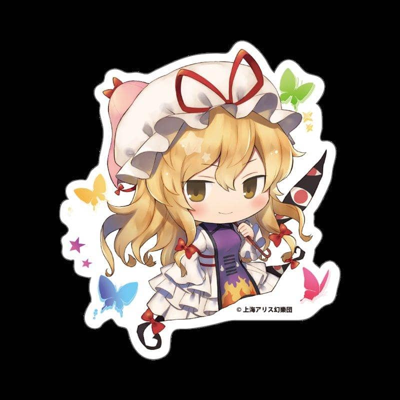 【新品】きゃらとりあ ダイカットステッカー 東方Project 八雲紫 / アルジャーノンプロダクト 発売日:2019年05月31日