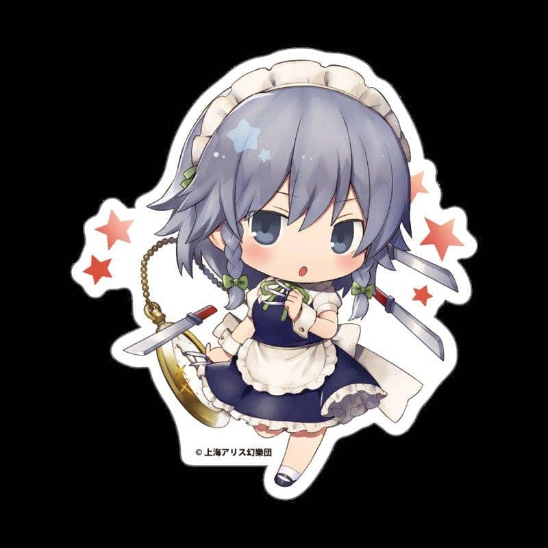 【新品】きゃらとりあ ダイカットステッカー 東方Project 十六夜咲夜 / アルジャーノンプロダクト 発売日:2019年05月31日