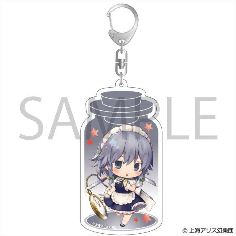 新品】きゃらとりあキーホルダー 東方Project 十六夜 咲夜