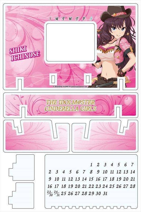 [New] The Idolmaster Cinderella Girls Acrylic Calendar Shiki Ichinose / Seasonal Plants Scheduled to arrive: Around March 2018