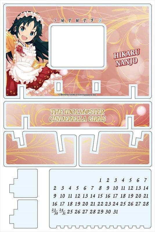 【新品】偶像大師 灰姑娘女孩 壓克力日曆 南條光 / 季節植物 預計到貨:2018年03月左右