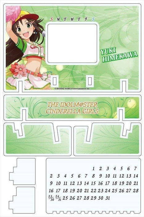 [New] The Idolmaster Cinderella Girls Acrylic Calendar Yuki Himekawa / Seasonal Plants Scheduled to arrive: Around March 2018