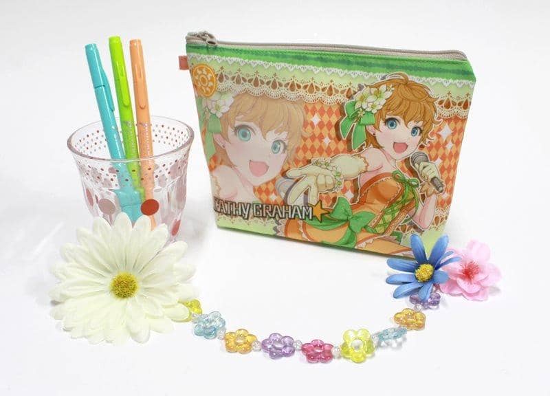 [New] 偶像大師 灰姑娘女孩 防潑水收納包 凱西·格雷厄姆 / 季節植物 發售日:2018年11月月前後