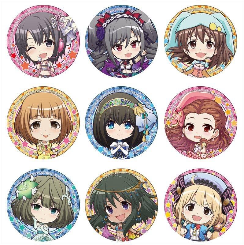 【新品】偶像大師 灰姑娘女孩 迷你巧克力罐徽章 1BOX / 季節性植物 發售日:2018年10月左右