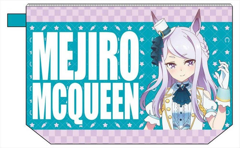 【New Product】Uma Musume Water-Repellent Pouch【Mejiro McQueen】 / Seasonal Plants Release Date: Around November 2021