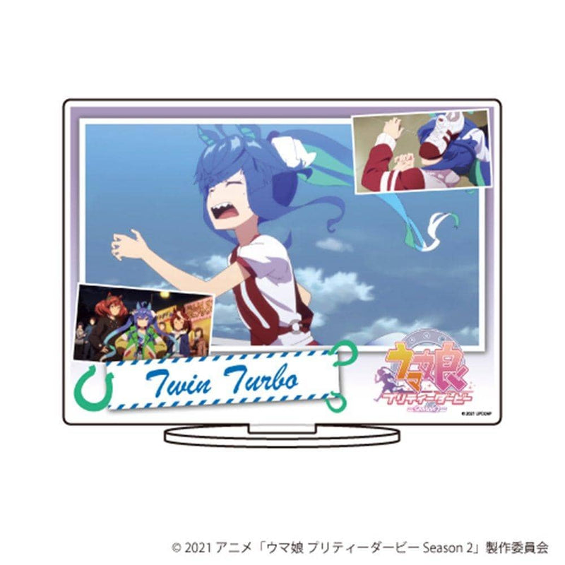 【新品】キャラアクリルフィギュア TVアニメ『ウマ娘 プリティーダービー Season 2』05/ツインターボ / A3 発売日:2021年11月頃