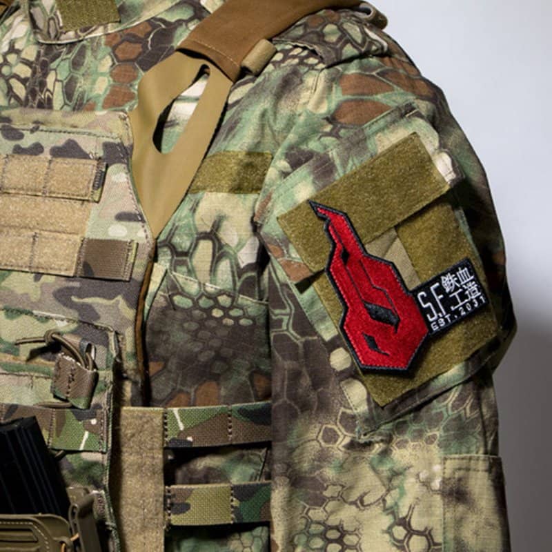 【新品】人形前线 铁血高三补丁汉字（可拆卸）/Groove Garage 发售日：2019年9月30日