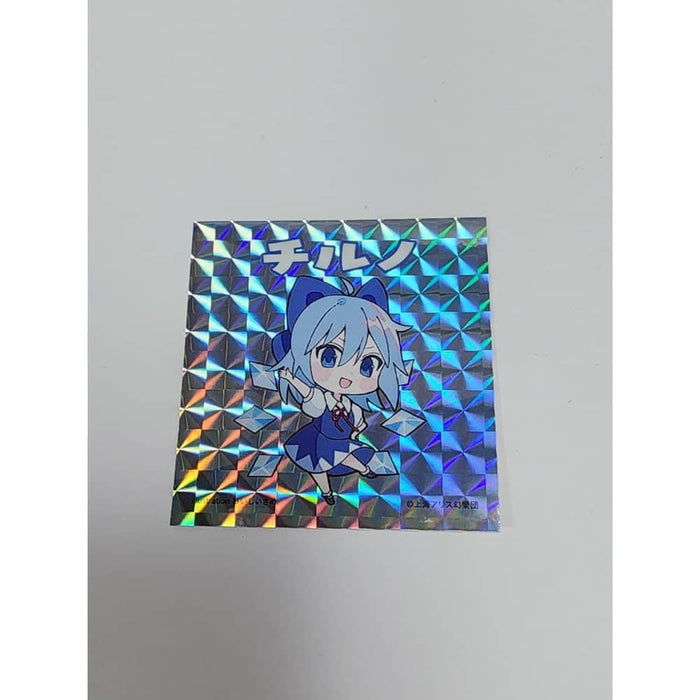 [New] Touhou Project Cirno_Delicious Shark_ Sticker / Charama Release date: Around March 2024