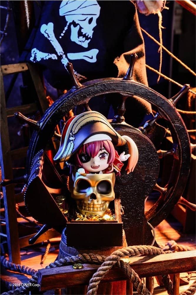 【新品】hololive production Ocean Ver. 《 Ahoy！宝鐘マリン出航 》 立體造型附悠遊卡功能 / FIRM 369 發售日:2024年02月左右