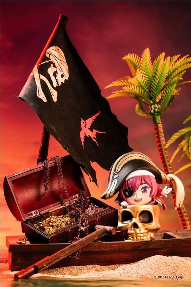 【新品】hololive production Ocean Ver. 《 Ahoy！宝鐘マリン出航 》 立體造型附悠遊卡功能 / FIRM 369 發售日:2024年02月左右