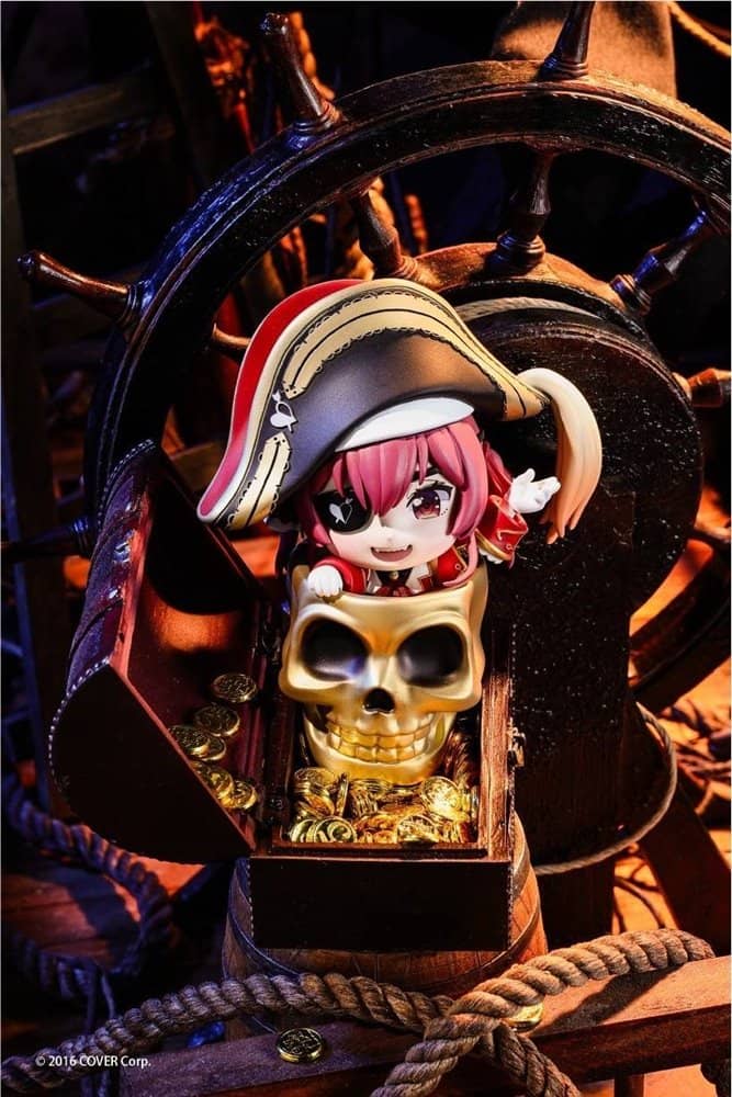 【新品】hololive production Ocean Ver. 《 Ahoy！宝鐘マリン出航 》 立體造型附悠遊卡功能 / FIRM 369 發售日:2024年02月左右