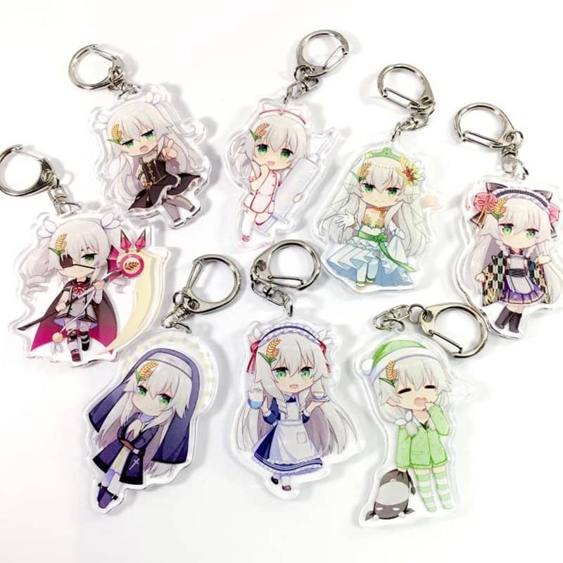 【新品】穂姫デフォルメアクリルキーホルダー-ツンデレ / 希萌創意有限公司 発売日:2018年04月10日