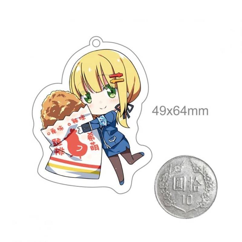 【新品】高捷（たかめ）少女！小吃アクリルキーホルダー- 艾米利亞/ 希萌創意有限公司 發售日:2018年04月10日 / 希萌創意有限公司 發售日:2018年04月10日