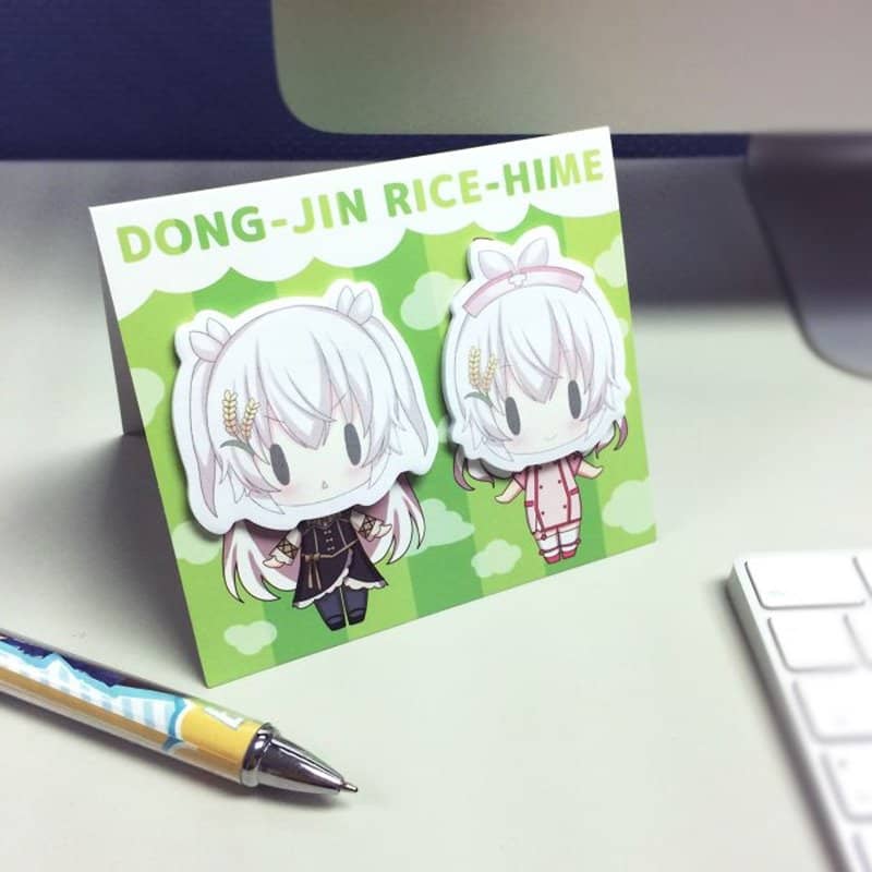 [New Product] Ho-hime Sticky Notes - Yandere & Tsundere / Ximeng Creative Co., Ltd. Release Date: April 10, 2018