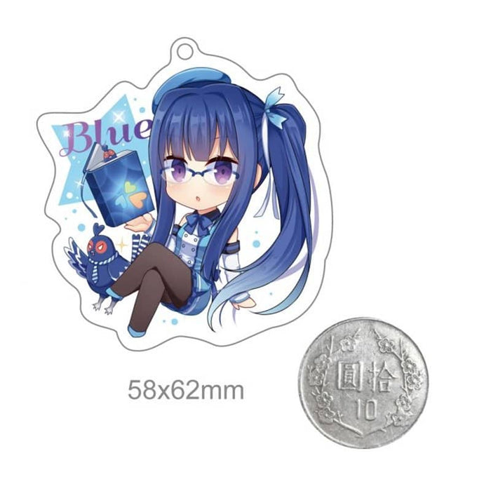 [New] Small 穹 Deformed Acrylic Keychain-Blue / Simon Creative Co., Ltd. Release Date: April 10, 2018