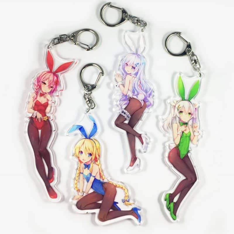 [New Product] Bunny Girl Acrylic Cord Winder - Hoki / Ximeng Creative Co., Ltd. Release Date: April 10, 2018