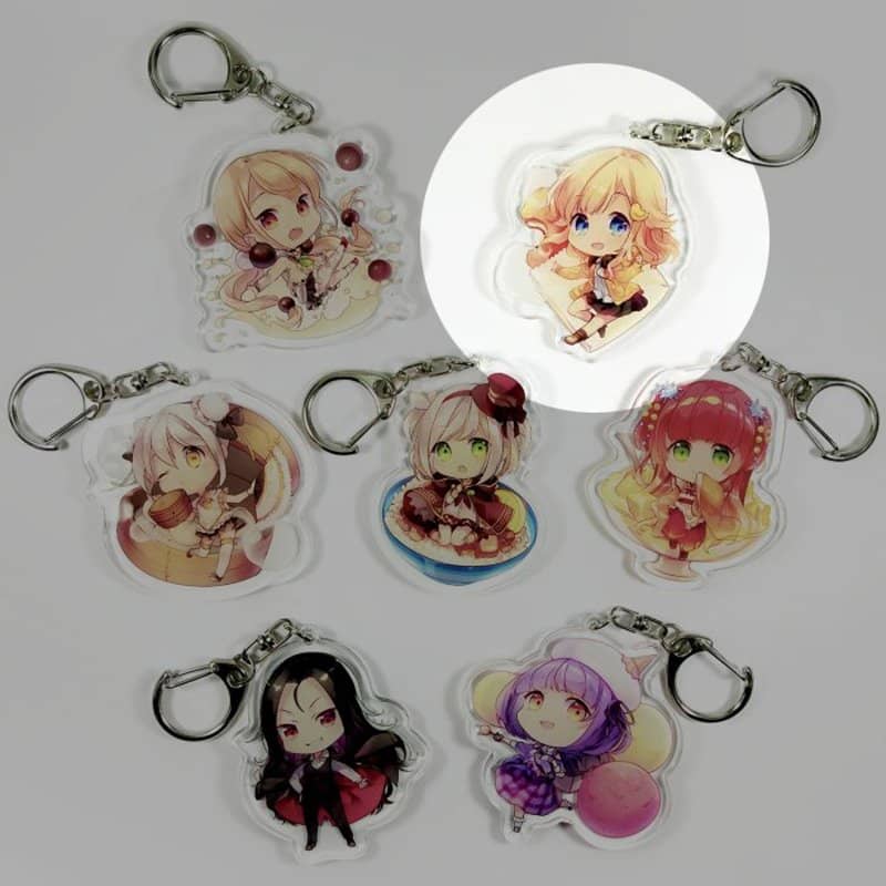 【新品】食用系少女　アクリルキーホルダー　ひかり / 希萌創意有限公司 発売日:2019年01月31日