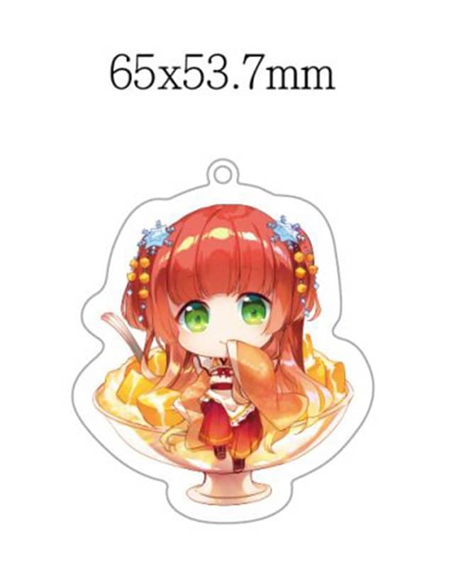 【New Product】Edible Girl Acrylic Keychain Coco / Ximeng Creative Co., Ltd. Release Date: January 31, 2019
