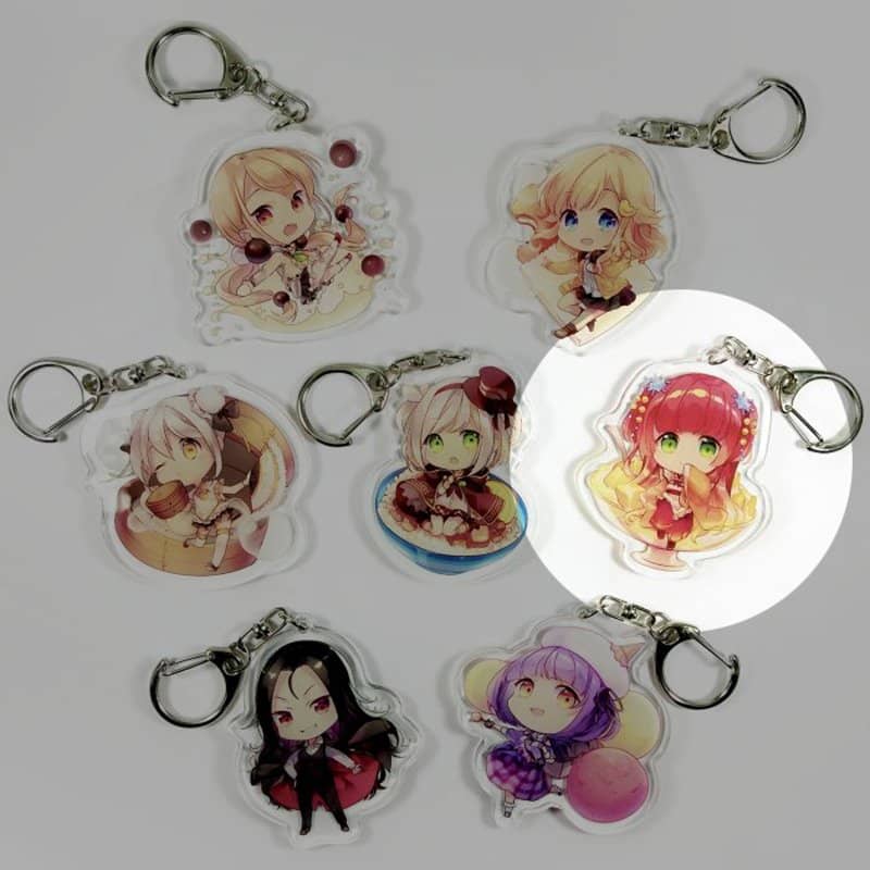 【New Product】Edible Girl Acrylic Keychain Coco / Ximeng Creative Co., Ltd. Release Date: January 31, 2019
