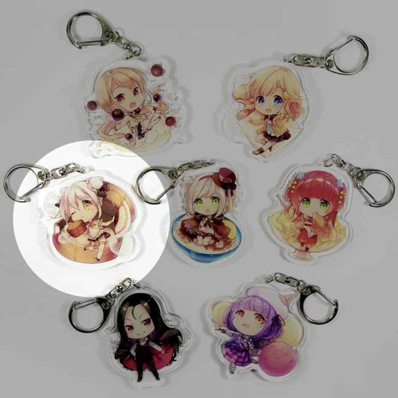 【新品】食用系少女　アクリルキーホルダー　シャオロン / 希萌創意有限公司 発売日:2019年01月31日