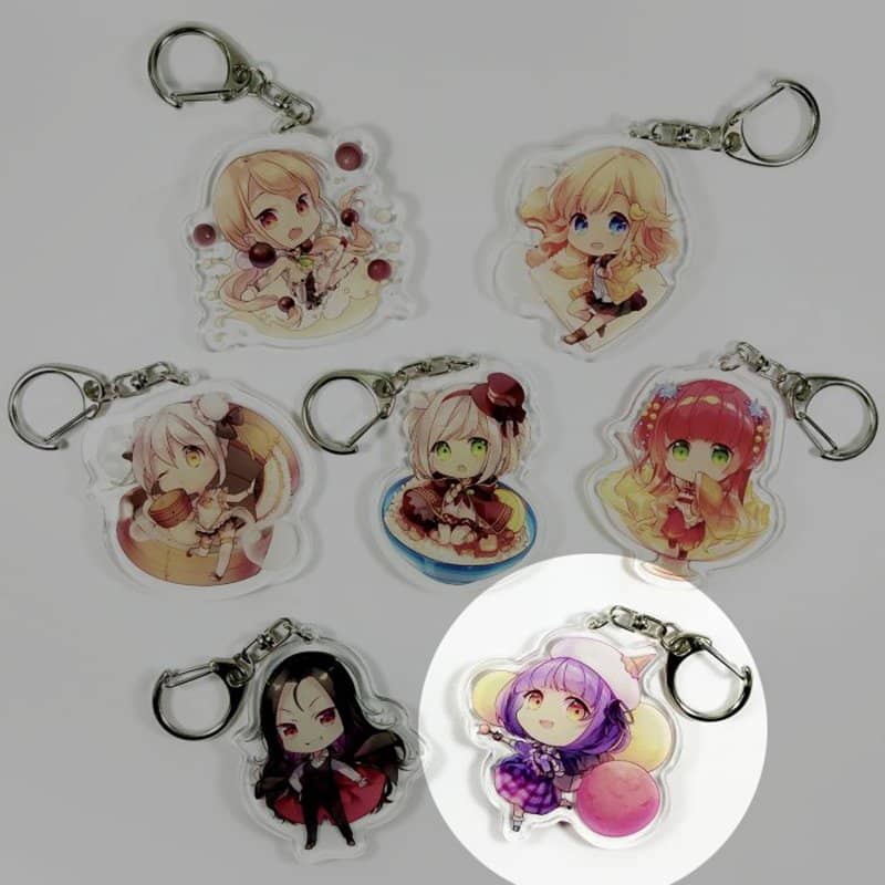 [New Product] Edible Girl Acrylic Keychain - Pa-chan / Ximeng Creative Co., Ltd. Release Date: January 31, 2019