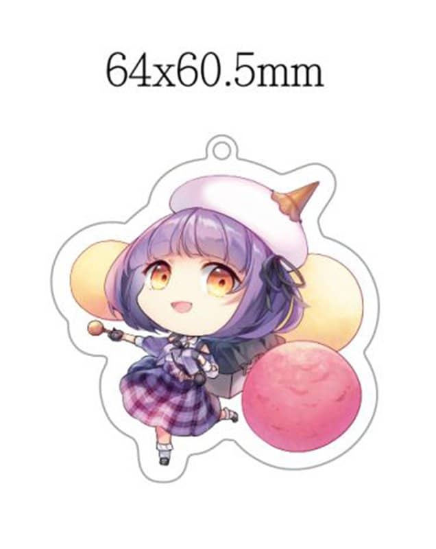 [New Product] Edible Girl Acrylic Keychain - Pa-chan / Ximeng Creative Co., Ltd. Release Date: January 31, 2019