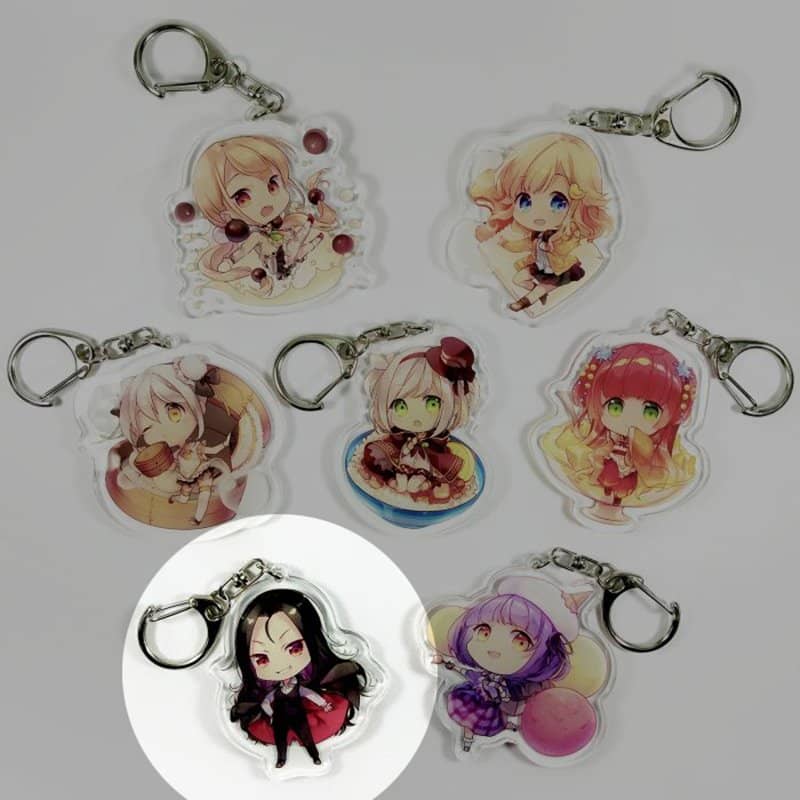 [New Product] Edible Girl Acrylic Keychain BOSS / Ximeng Creative Co., Ltd. Release Date: January 31, 2019