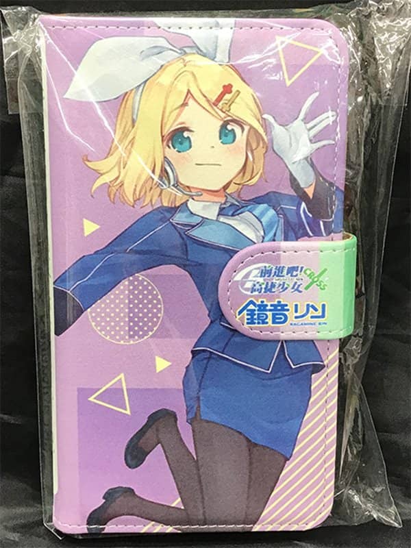 [新品] VOCALOID x Takayoshi Shoujo 合作笔记本型智能手机保护壳 Kagamine Rin &amp; Emilia / Nozomi Creation Co., Ltd. 发售日期：2019 年 8 月 25 日