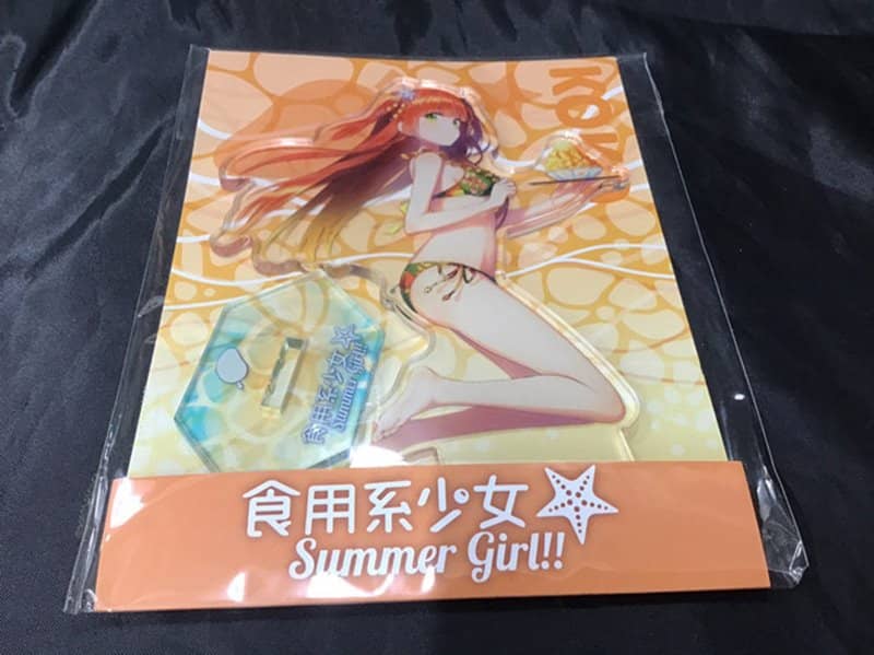 【New Product】Edible Girl Acrylic Figure Kaka Swimsuit ver / Ximeng Creative Co., Ltd. Release Date: August 25, 2019